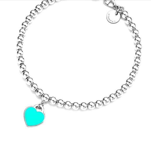 Return to Tiffany - Bead Bracelet
in Silver, Tiffany Blue® with a Diamond, 4 - Picture 1 of 3